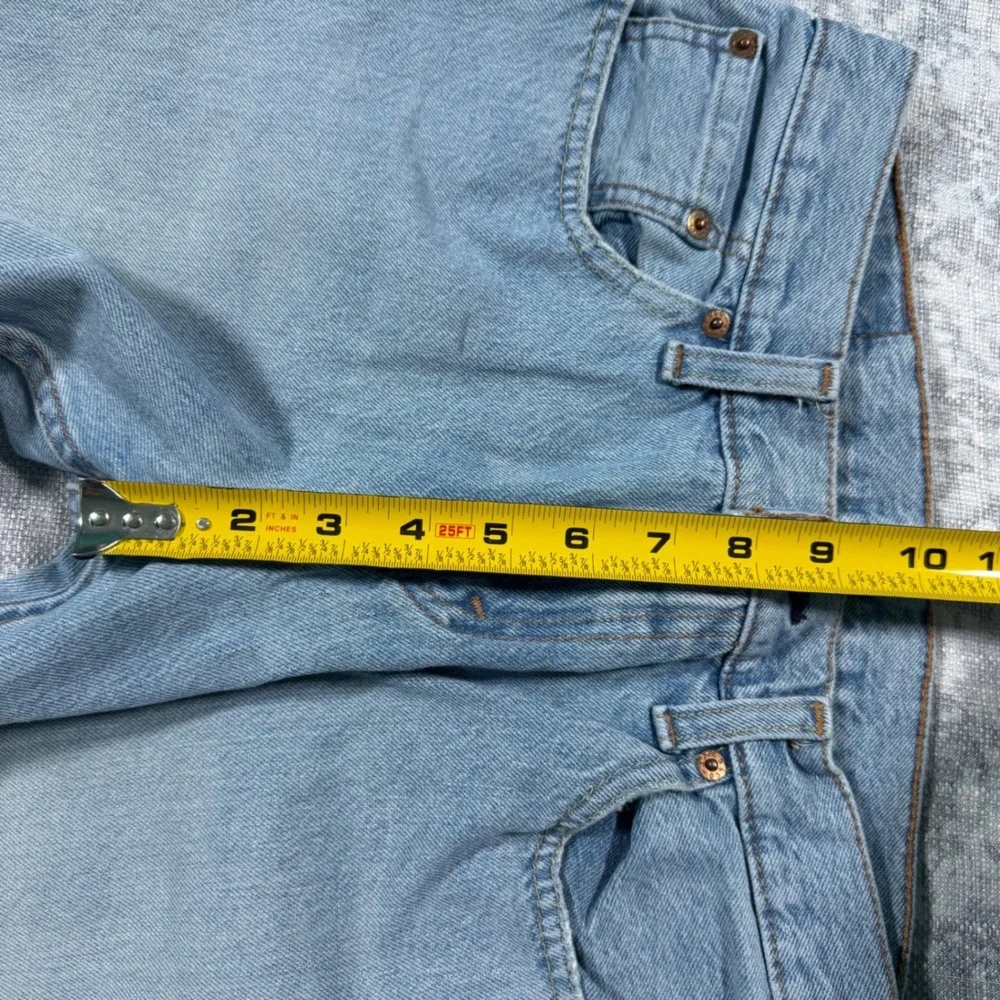 Levi's 511 Slim Fit Jeans Mens 29x30 Light Blue Denim Distressed 5-Pocket Casual